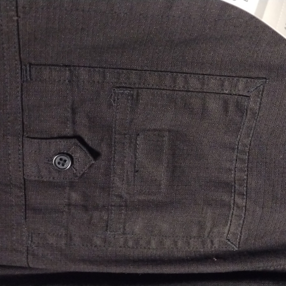 Men's Riddim Driven black button and zip shirt/jacket sz M - Picture 5 of 14